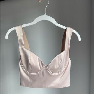 Cropped Bustier Top